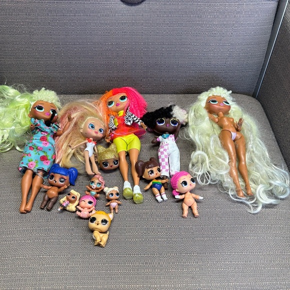 O.M.G fashion dolls L.O.L surprise Doll Lot minis and full size - Picture 1 of 5
